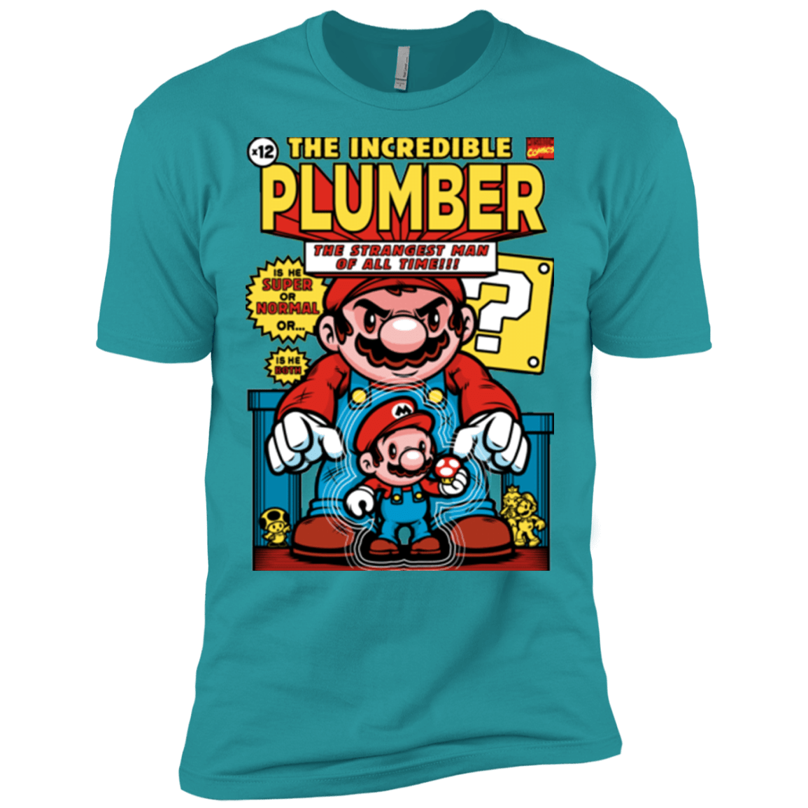 T-Shirts Tahiti Blue / X-Small incredible PLUMBER Men's Premium T-Shirt