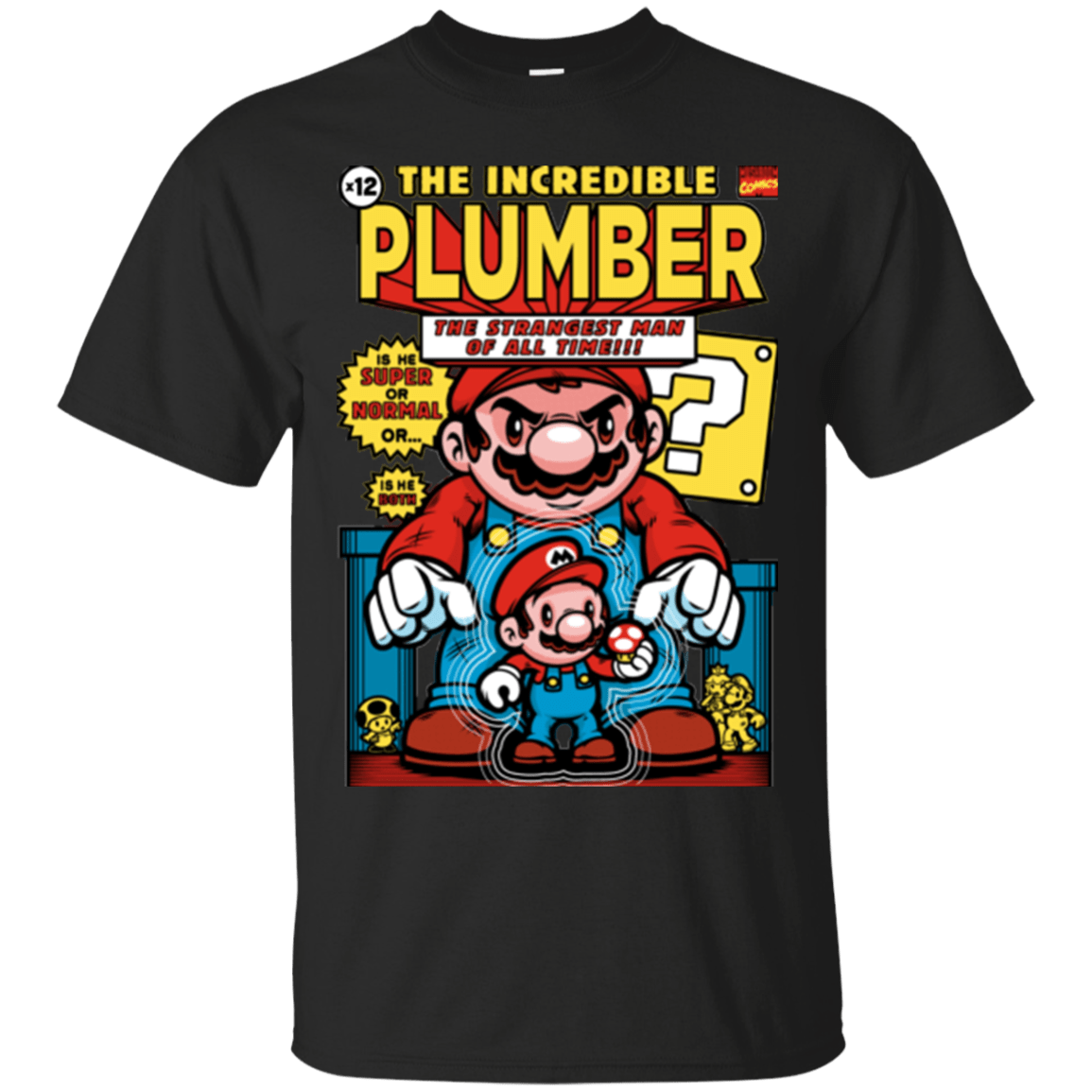 T-Shirts Black / Small incredible PLUMBER T-Shirt