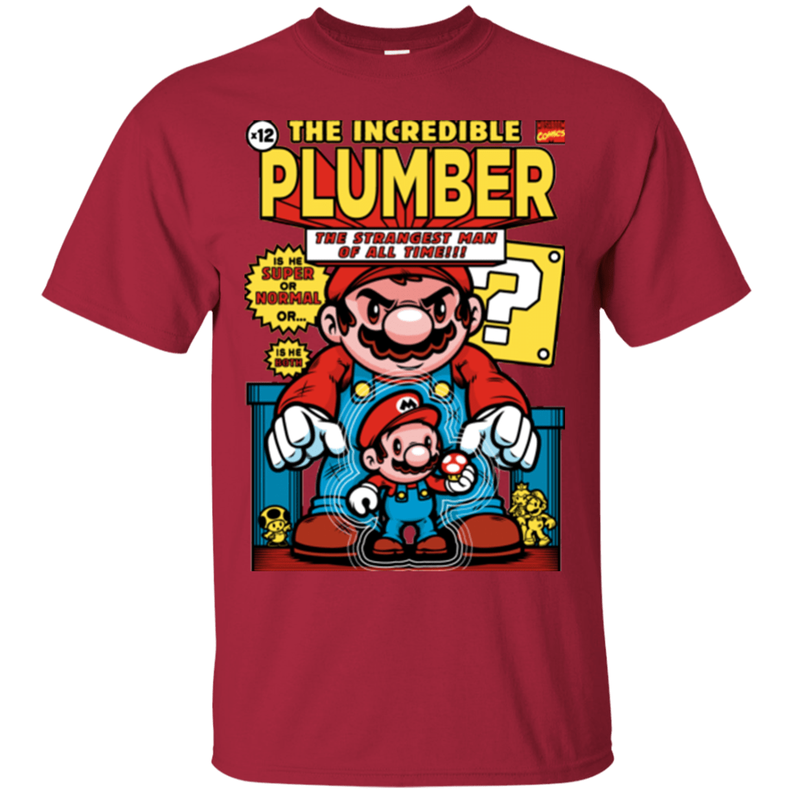 T-Shirts Cardinal / Small incredible PLUMBER T-Shirt