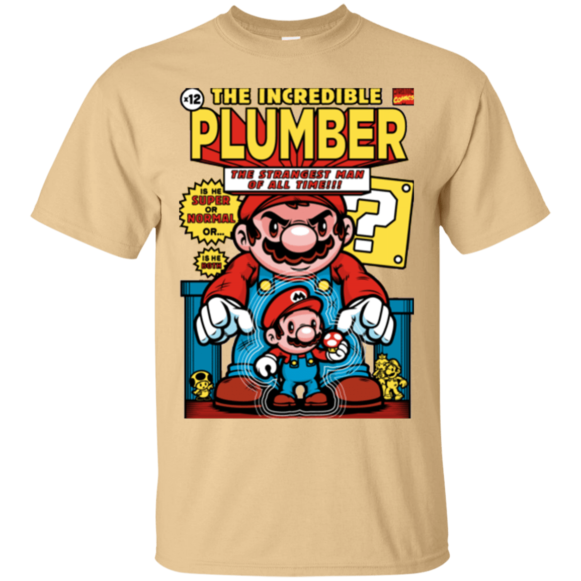 T-Shirts Vegas Gold / Small incredible PLUMBER T-Shirt