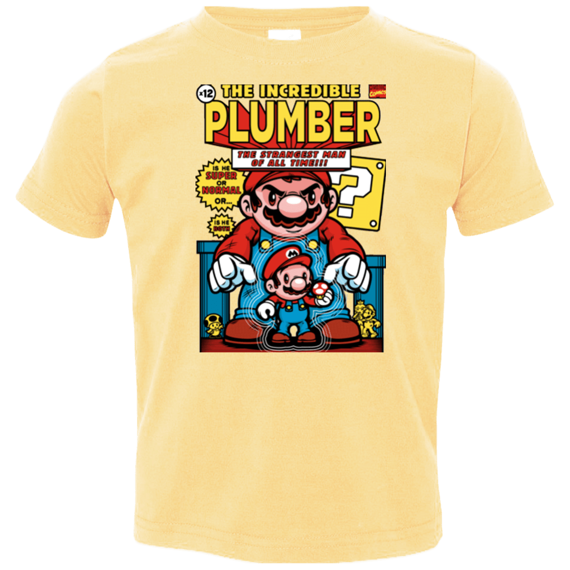 T-Shirts Butter / 2T incredible PLUMBER Toddler Premium T-Shirt
