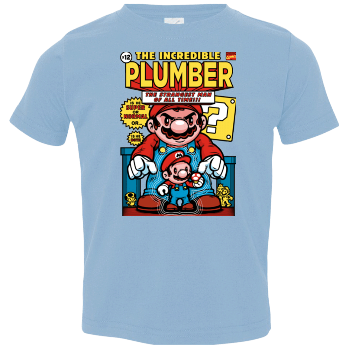 T-Shirts Light Blue / 2T incredible PLUMBER Toddler Premium T-Shirt