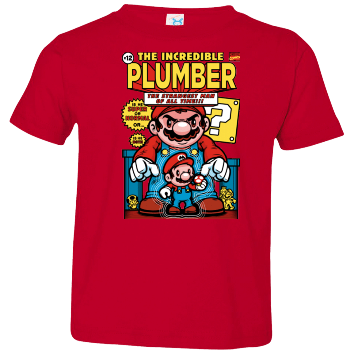 T-Shirts Red / 2T incredible PLUMBER Toddler Premium T-Shirt