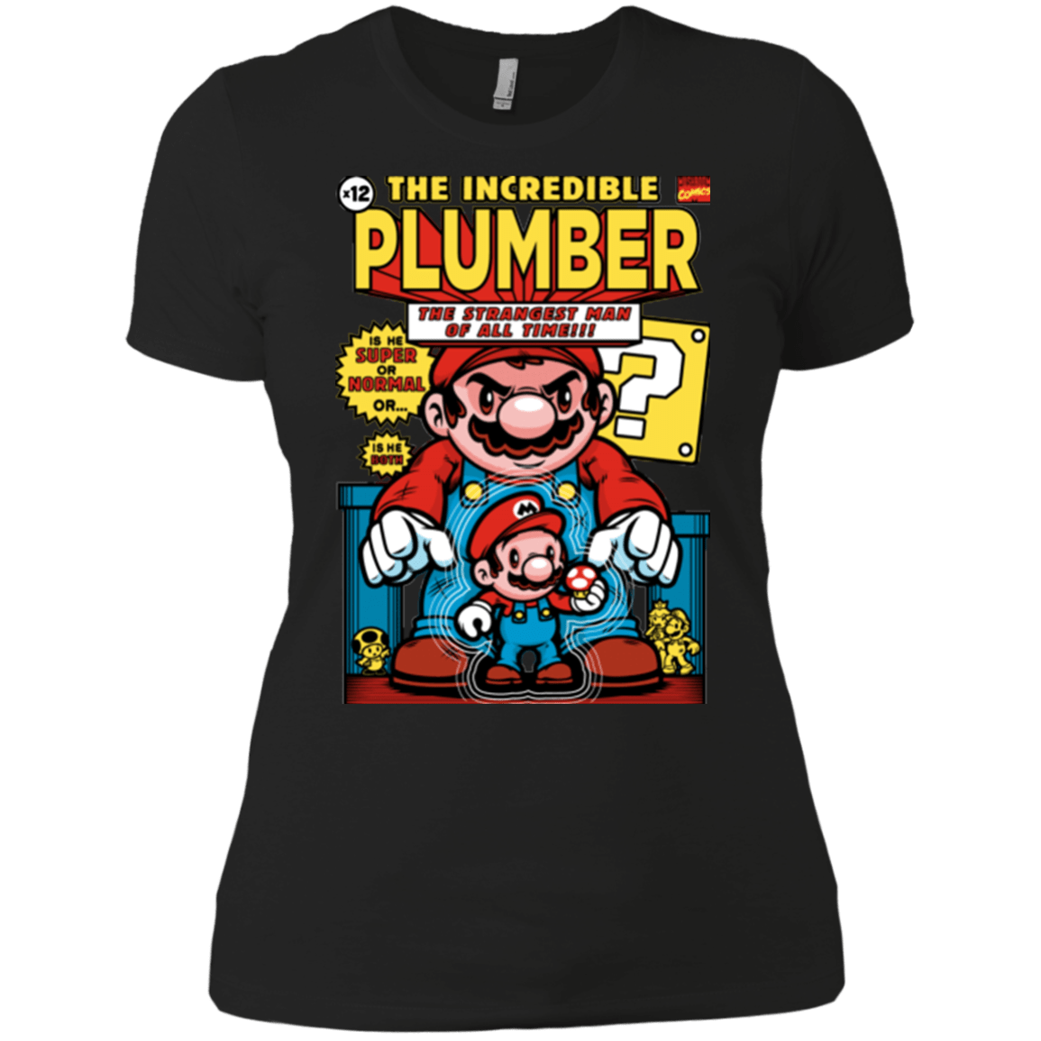 T-Shirts Black / X-Small incredible PLUMBER Women's Premium T-Shirt