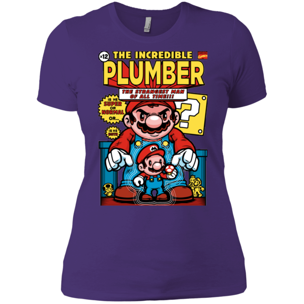 T-Shirts Purple / X-Small incredible PLUMBER Women's Premium T-Shirt