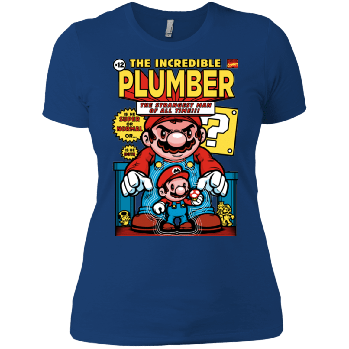 T-Shirts Royal / X-Small incredible PLUMBER Women's Premium T-Shirt