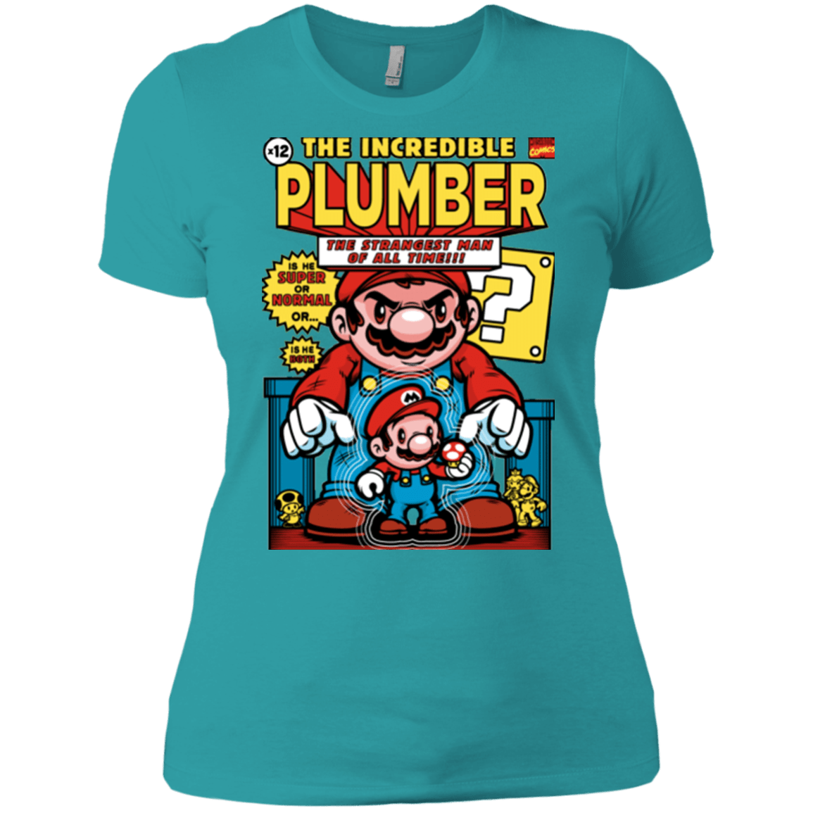 T-Shirts Tahiti Blue / X-Small incredible PLUMBER Women's Premium T-Shirt