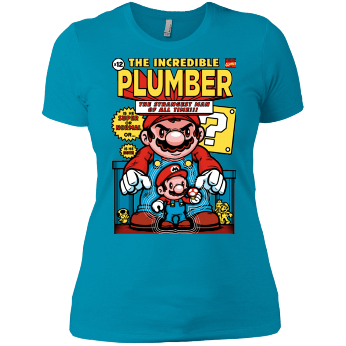 T-Shirts Turquoise / X-Small incredible PLUMBER Women's Premium T-Shirt