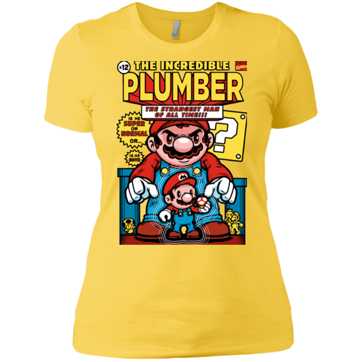 T-Shirts Vibrant Yellow / X-Small incredible PLUMBER Women's Premium T-Shirt