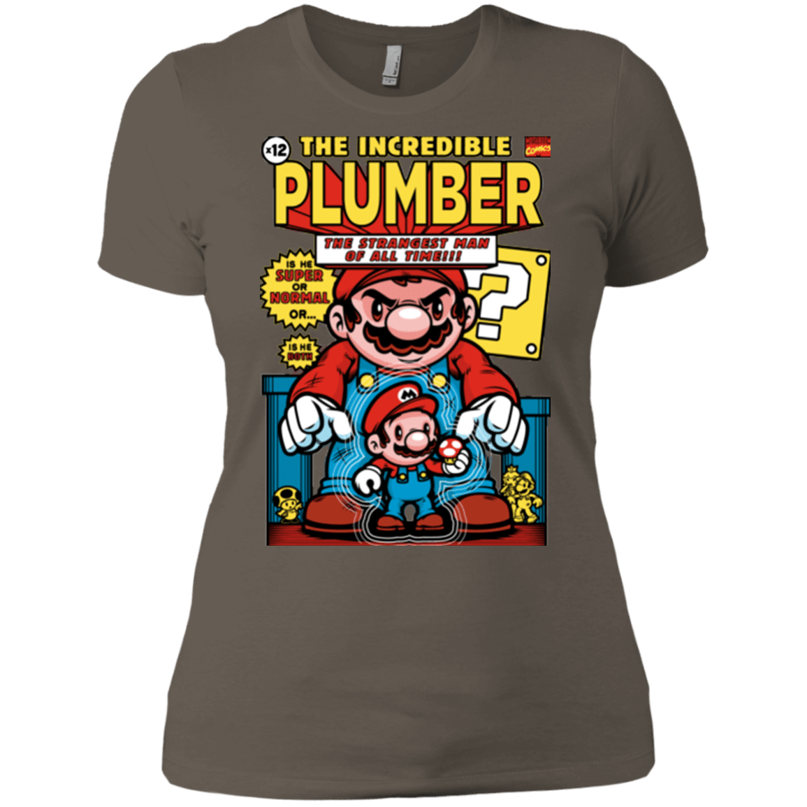 T-Shirts Warm Grey / X-Small incredible PLUMBER Women's Premium T-Shirt
