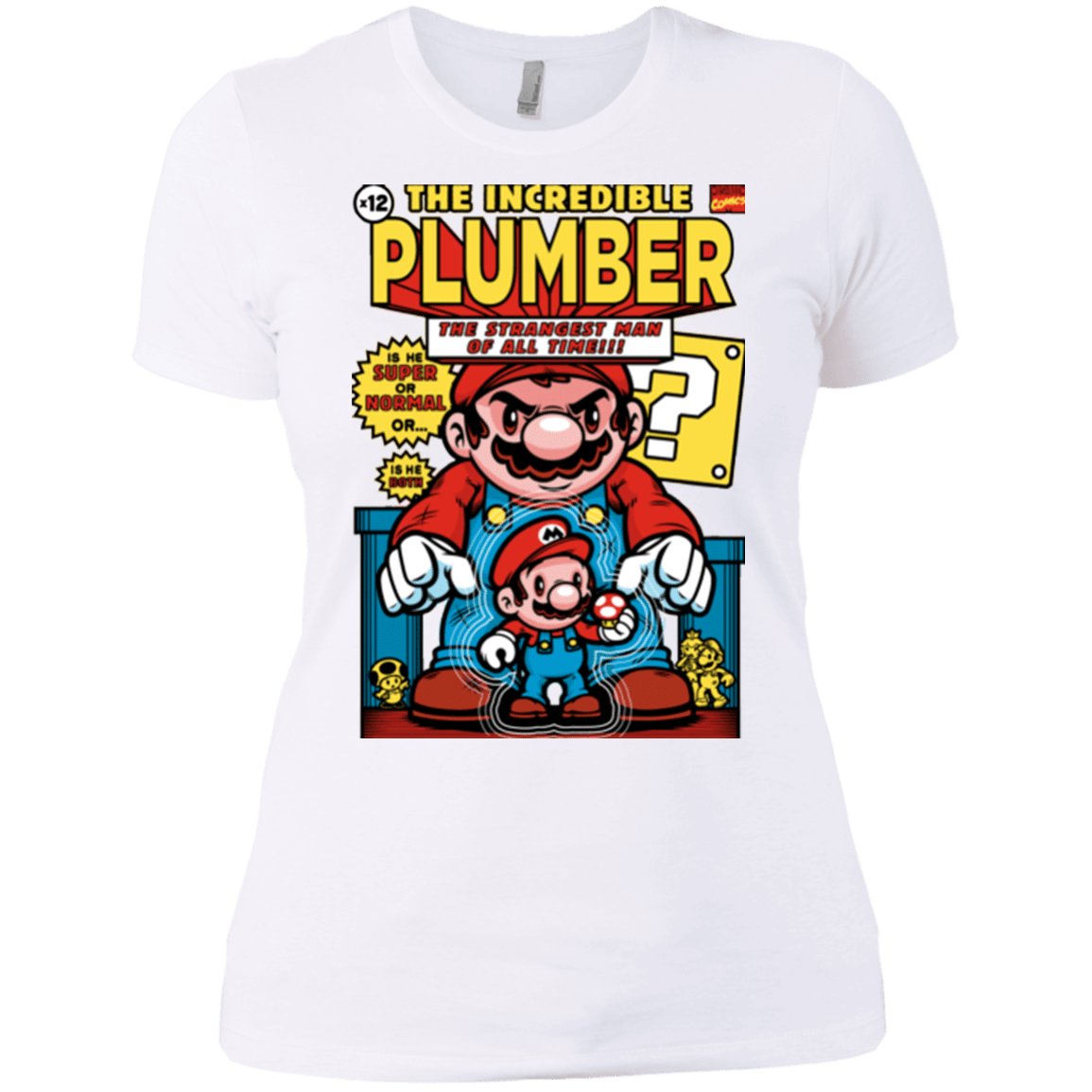 T-Shirts White / X-Small incredible PLUMBER Women's Premium T-Shirt