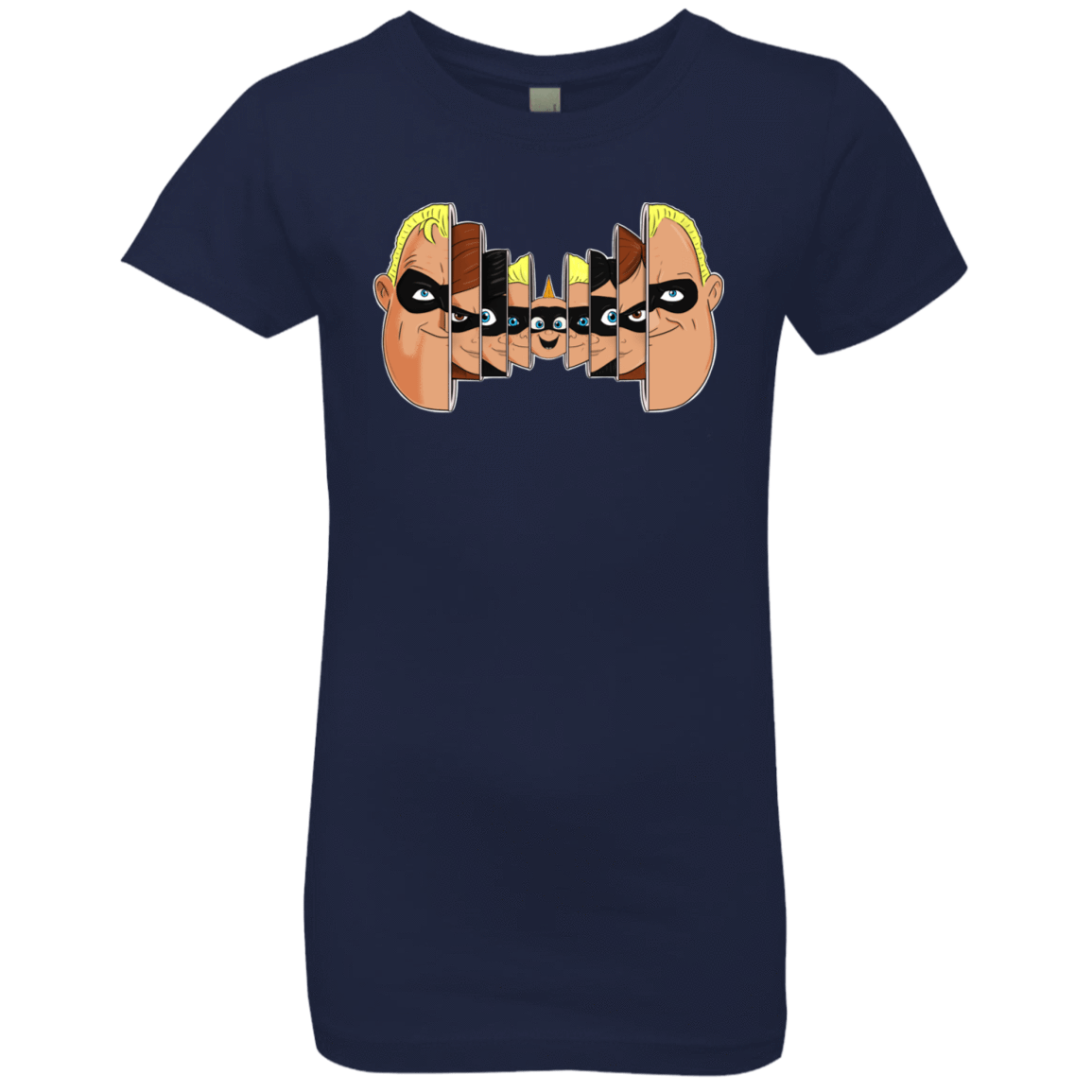 T-Shirts Midnight Navy / YXS Incredibles Girls Premium T-Shirt