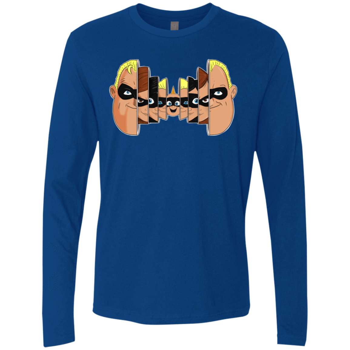 T-Shirts Royal / S Incredibles Men's Premium Long Sleeve
