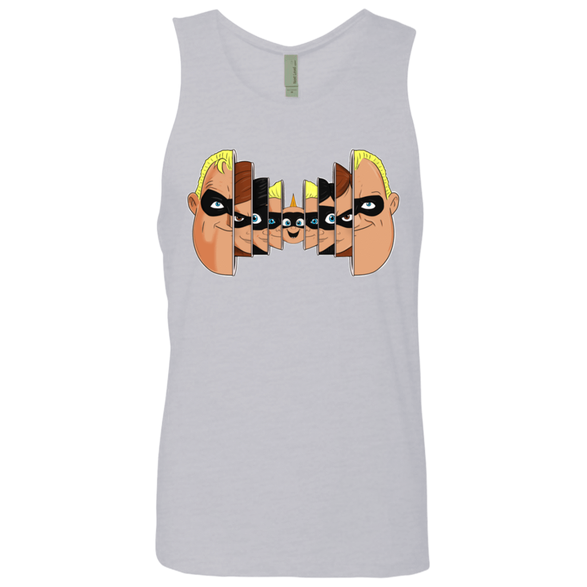 T-Shirts Heather Grey / S Incredibles Men's Premium Tank Top