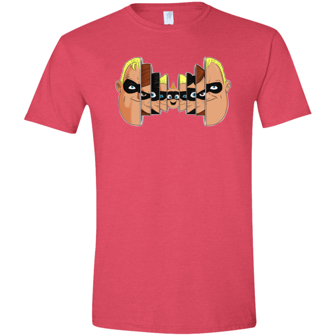 T-Shirts Heather Red / S Incredibles Men's Semi-Fitted Softstyle