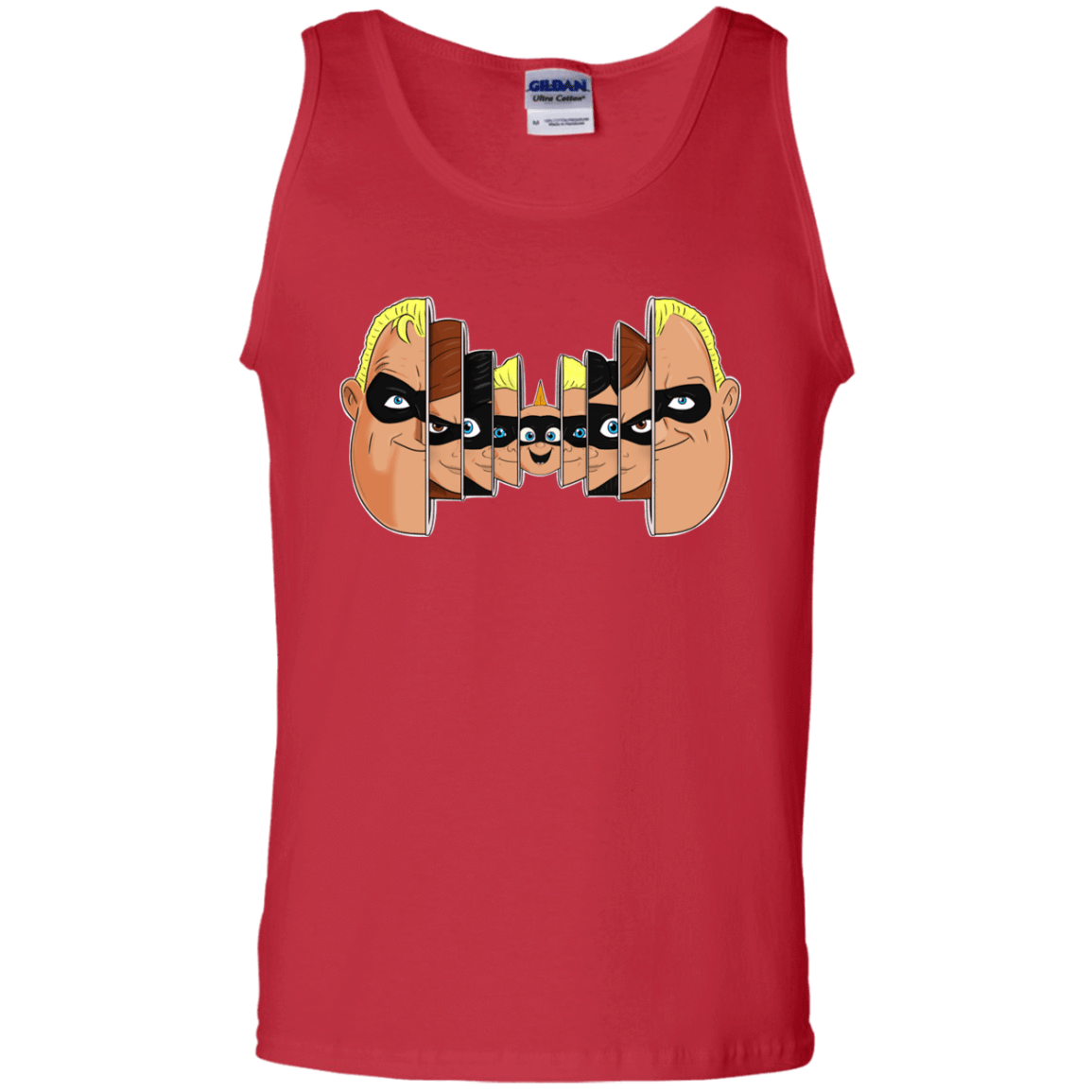 T-Shirts Red / S Incredibles Men's Tank Top