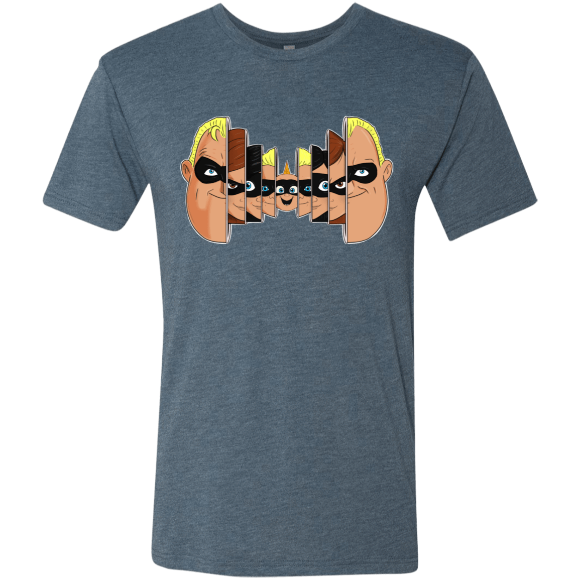 T-Shirts Indigo / S Incredibles Men's Triblend T-Shirt