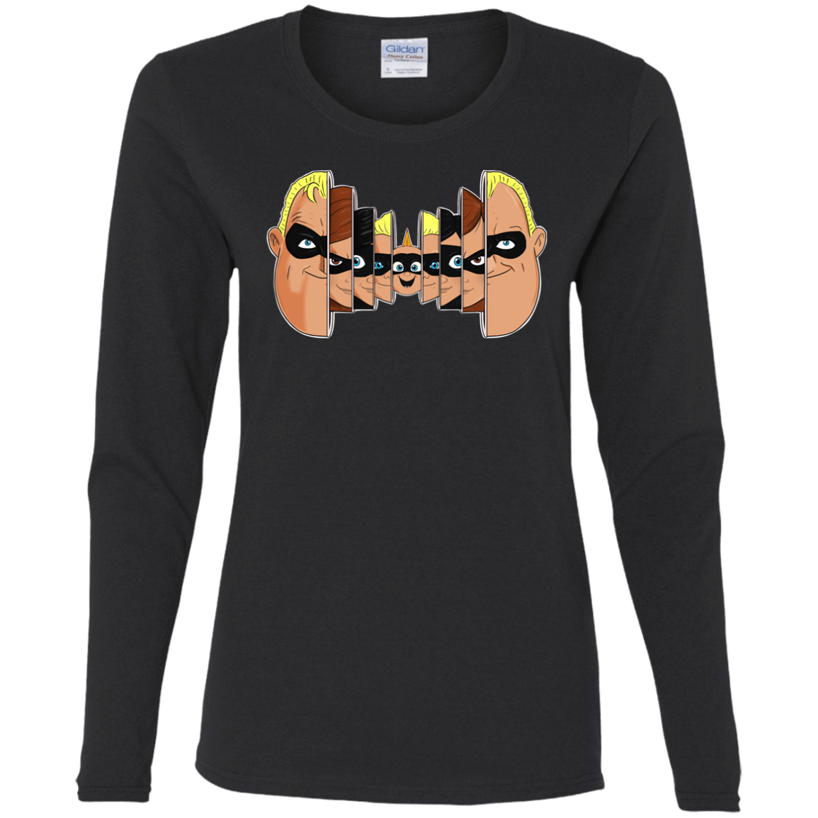 T-Shirts Black / S Incredibles Women's Long Sleeve T-Shirt