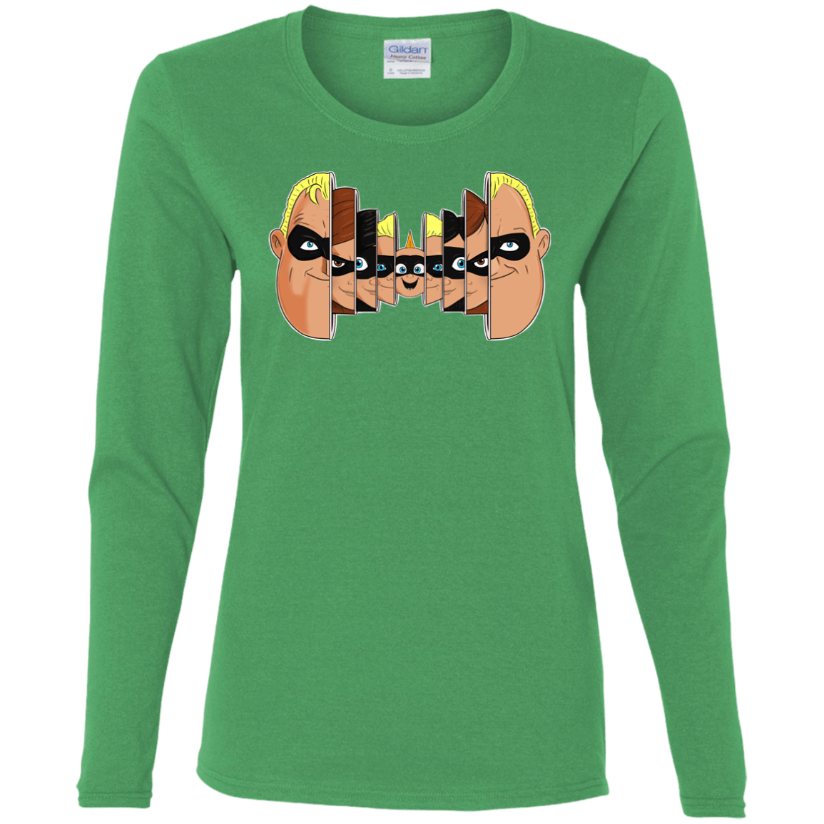 T-Shirts Irish Green / S Incredibles Women's Long Sleeve T-Shirt