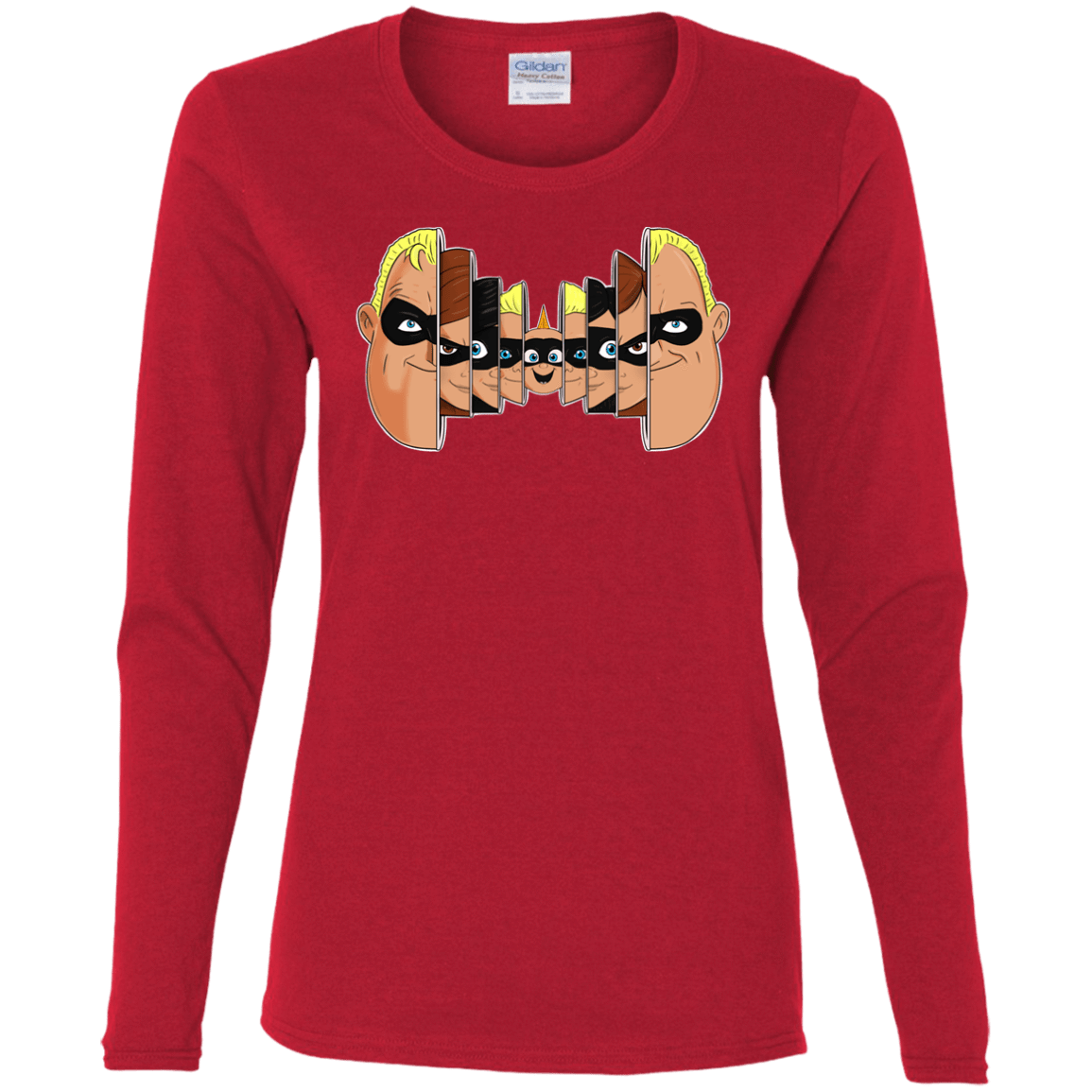 T-Shirts Red / S Incredibles Women's Long Sleeve T-Shirt