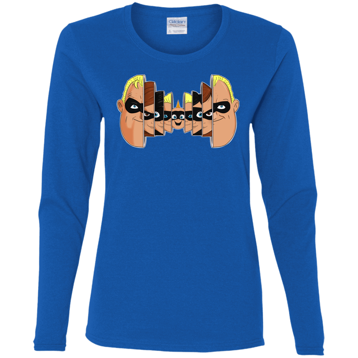 T-Shirts Royal / S Incredibles Women's Long Sleeve T-Shirt