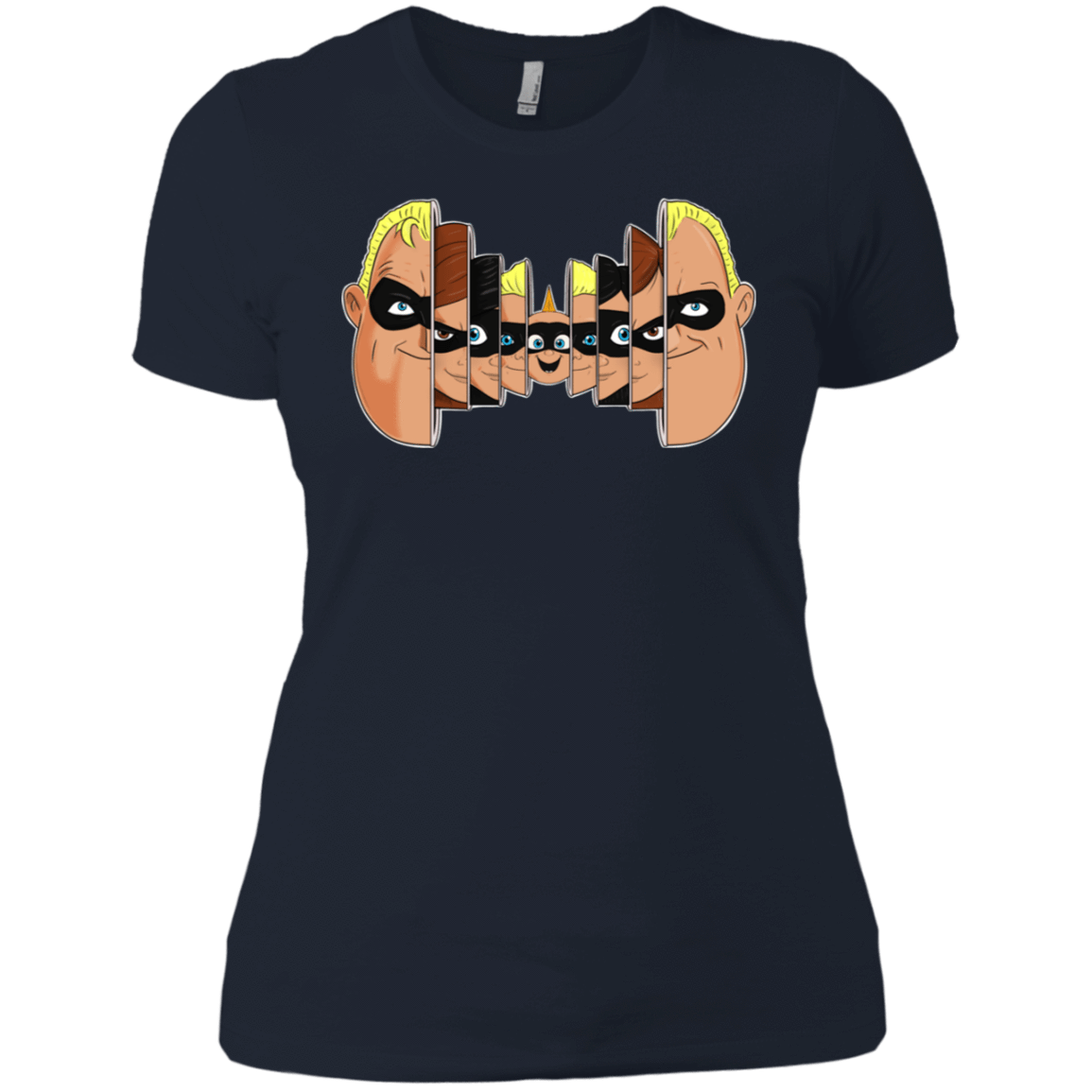 T-Shirts Midnight Navy / X-Small Incredibles Women's Premium T-Shirt