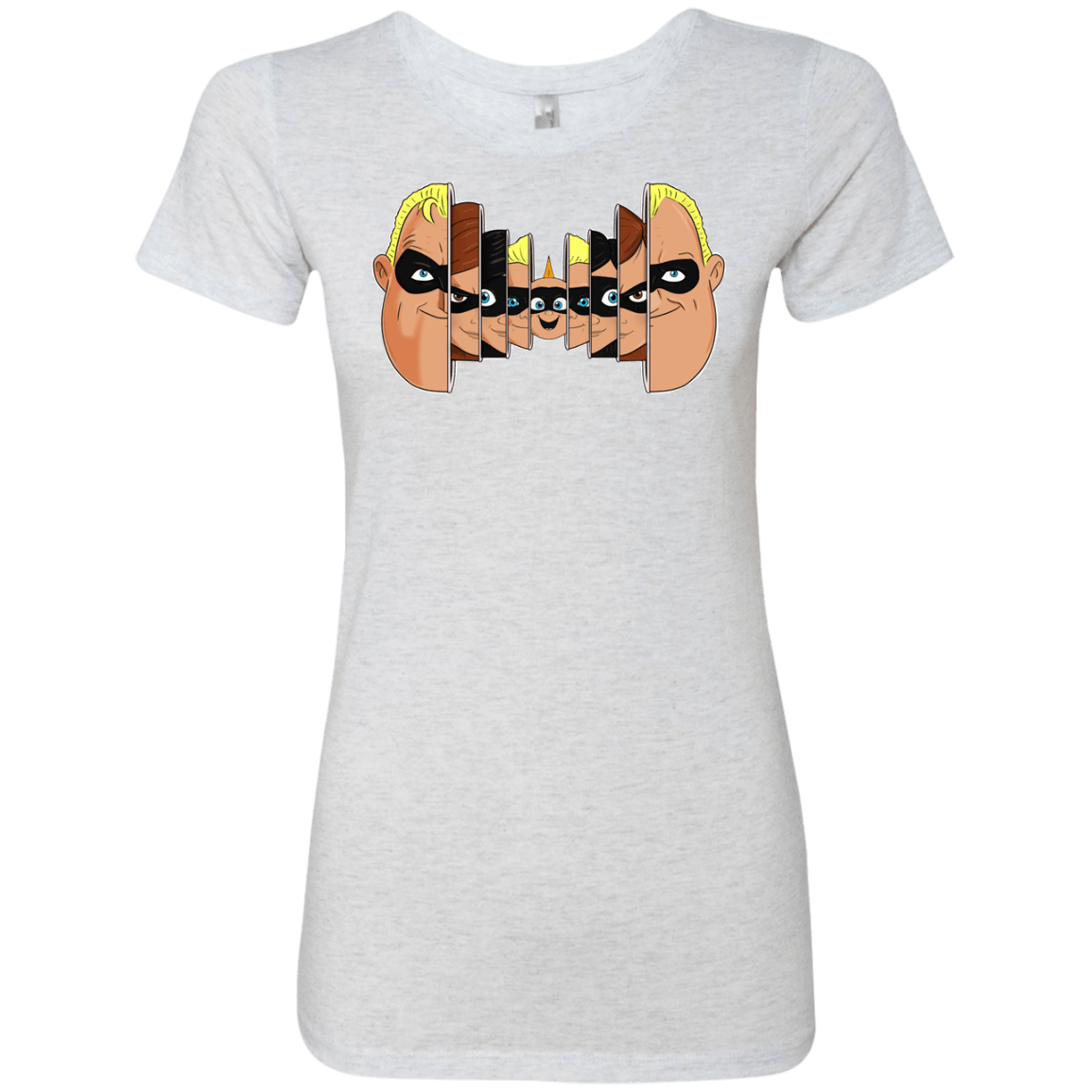 T-Shirts Heather White / S Incredibles Women's Triblend T-Shirt