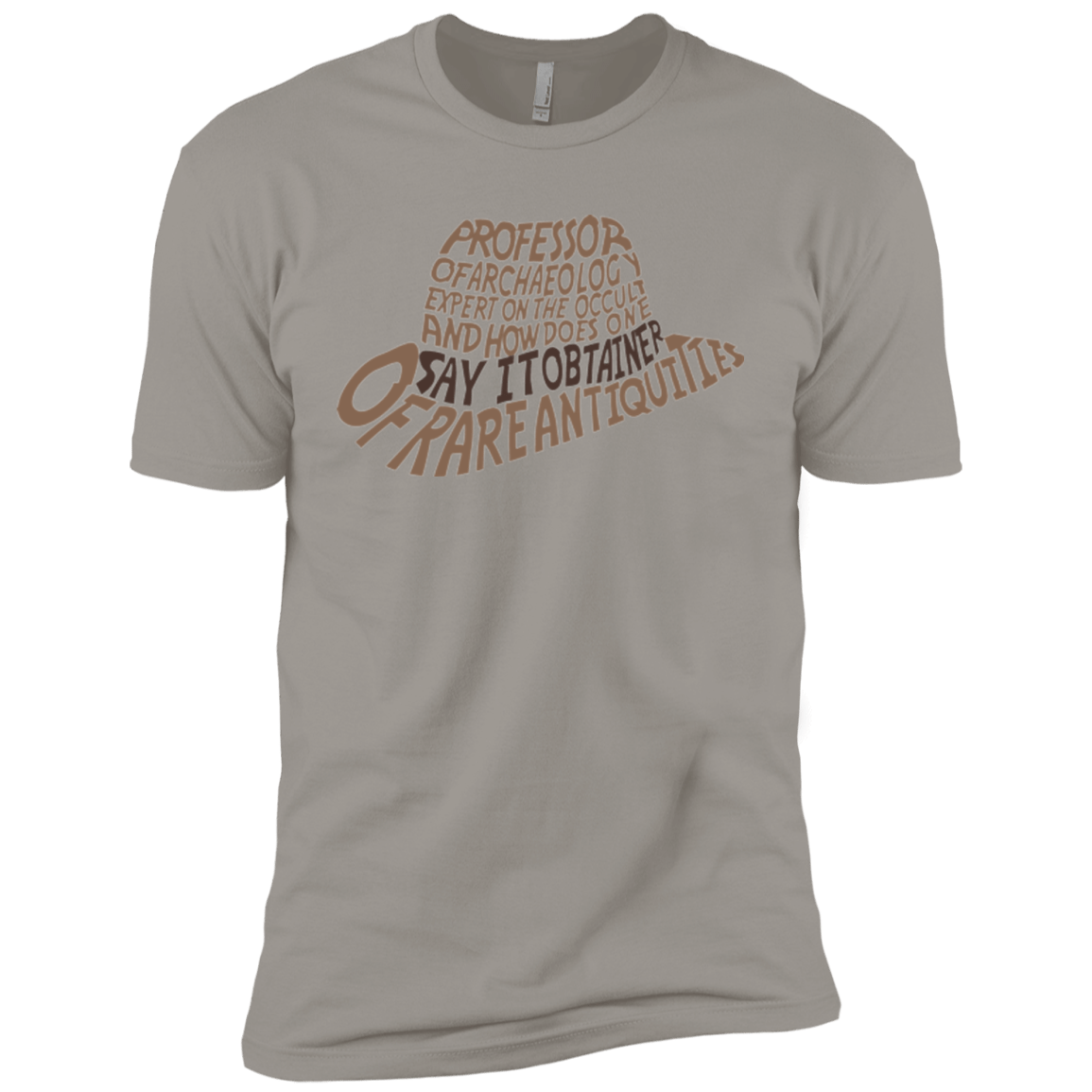 T-Shirts Light Grey / YXS Indiana hat Boys Premium T-Shirt