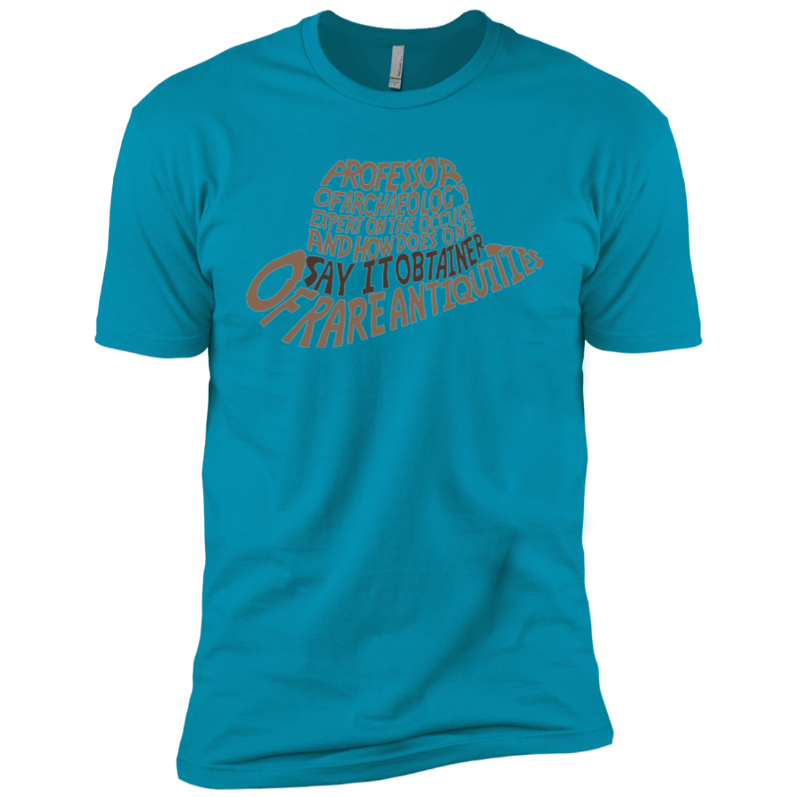 T-Shirts Turquoise / YXS Indiana hat Boys Premium T-Shirt