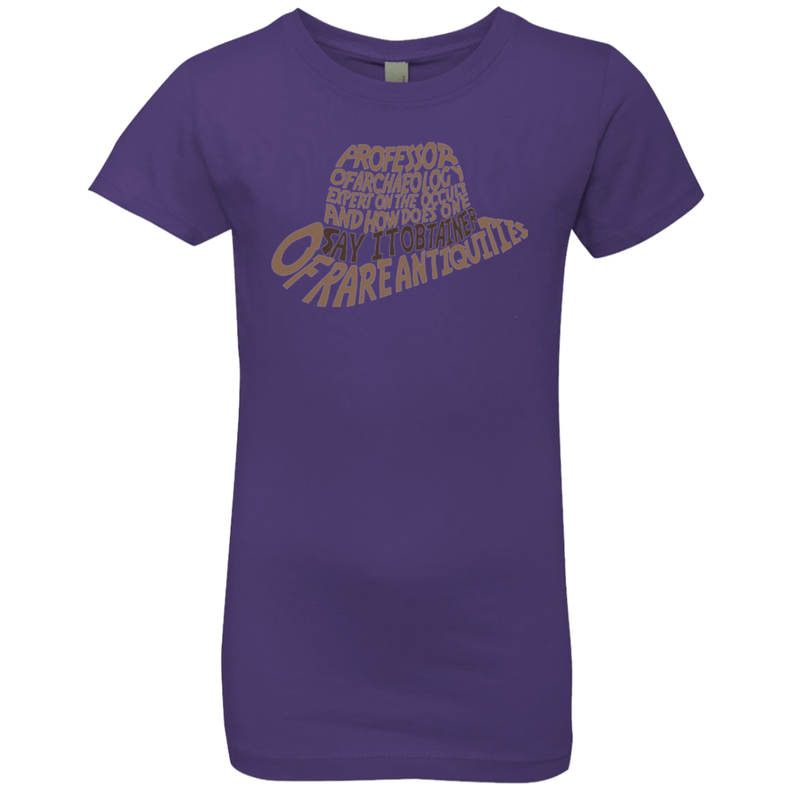 T-Shirts Purple Rush / YXS Indiana hat Girls Premium T-Shirt