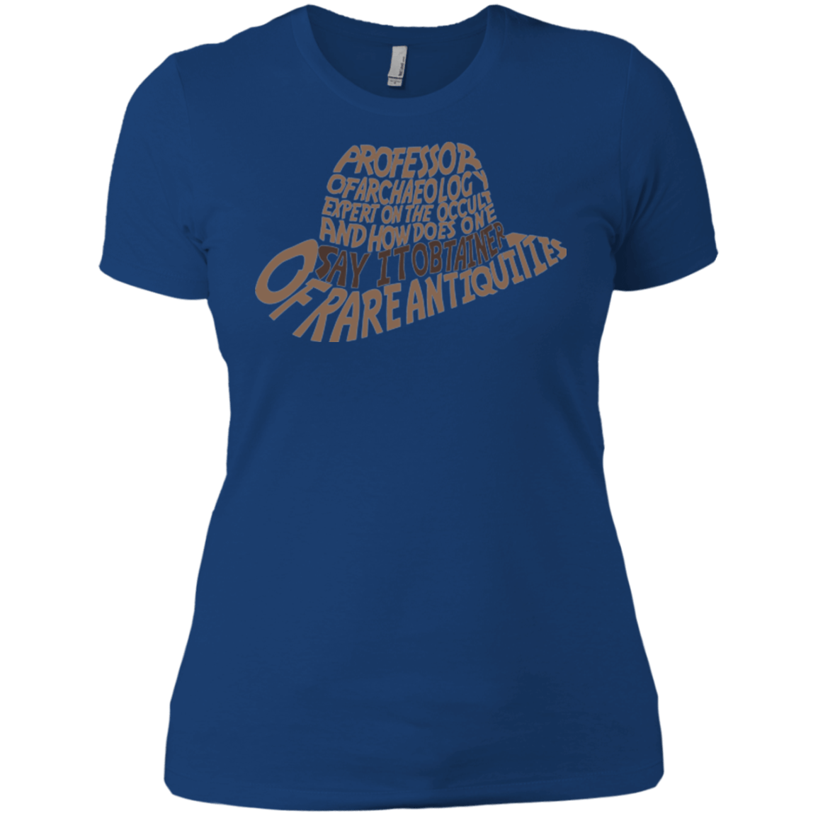 T-Shirts Royal / X-Small Indiana hat Women's Premium T-Shirt
