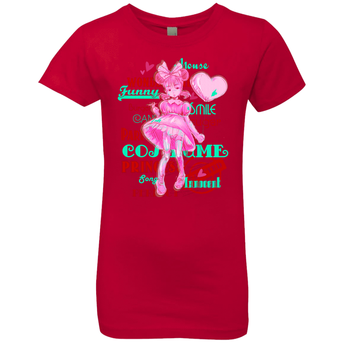 T-Shirts Red / YXS Industry Girls Premium T-Shirt