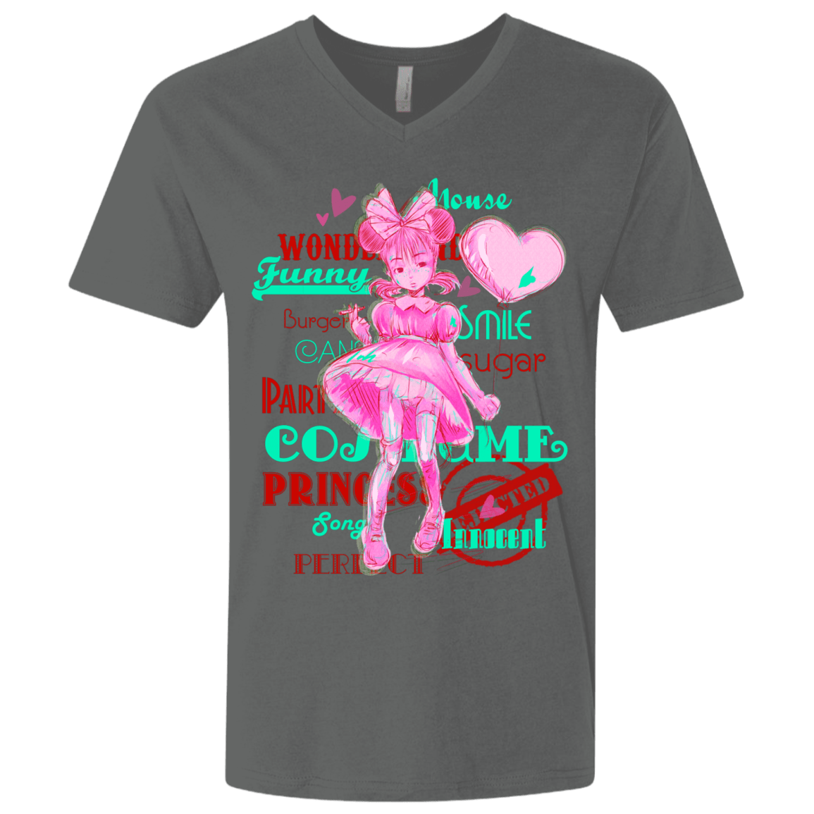 T-Shirts Heavy Metal / X-Small Industry Men's Premium V-Neck