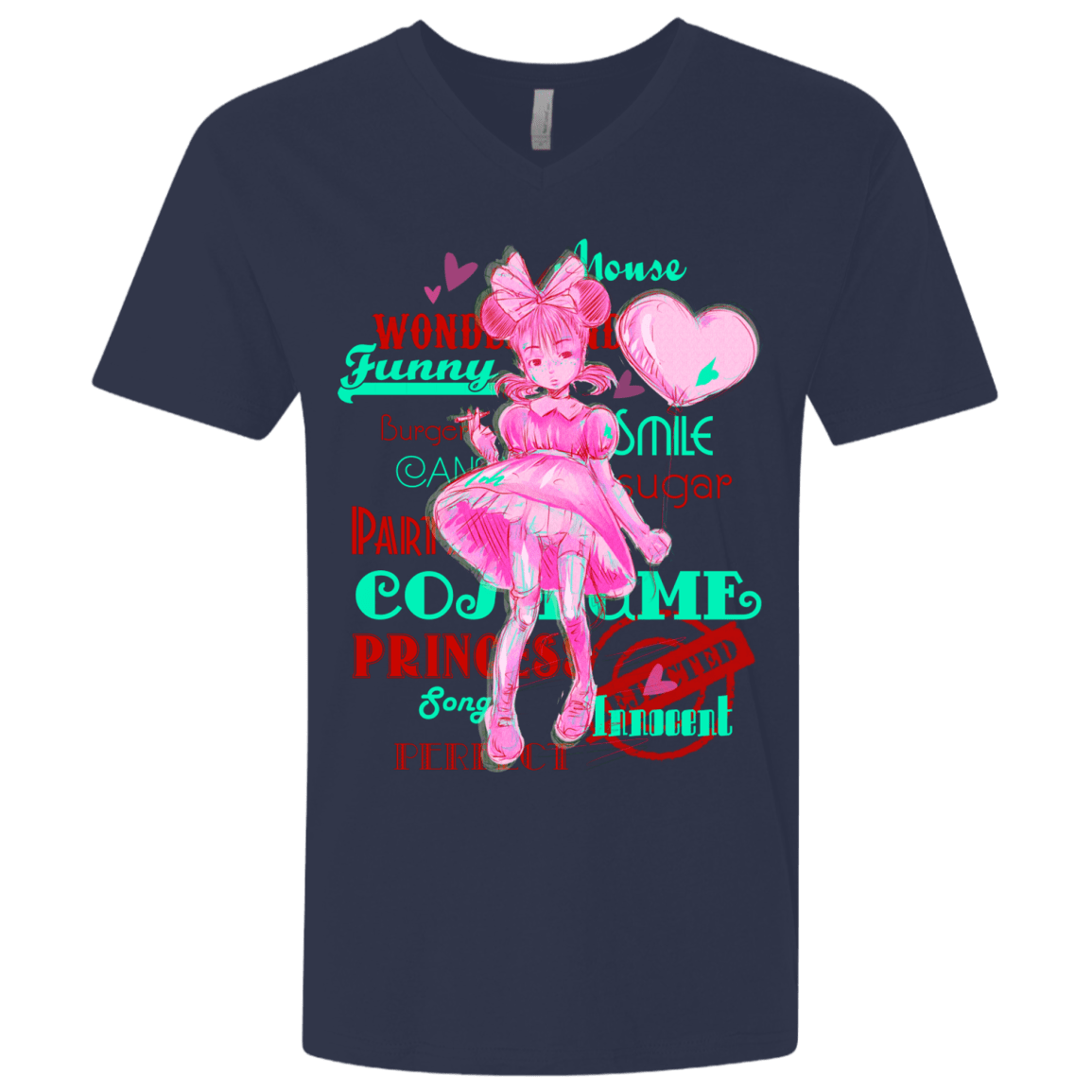 T-Shirts Midnight Navy / X-Small Industry Men's Premium V-Neck