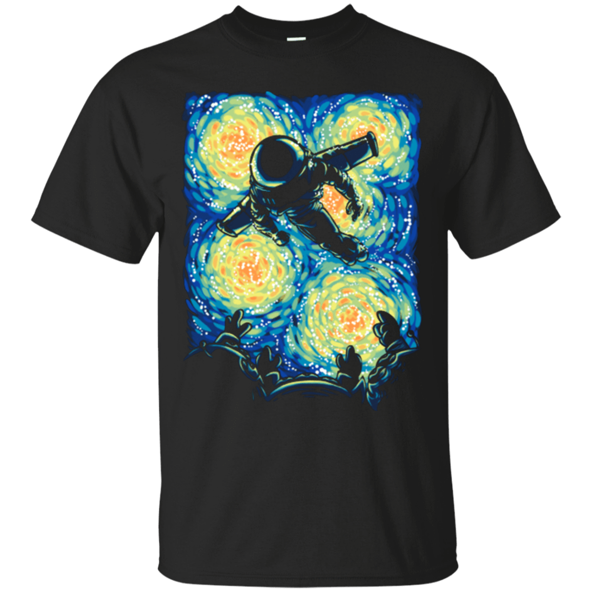 T-Shirts Black / Small Infini D'Étoiles T-Shirt
