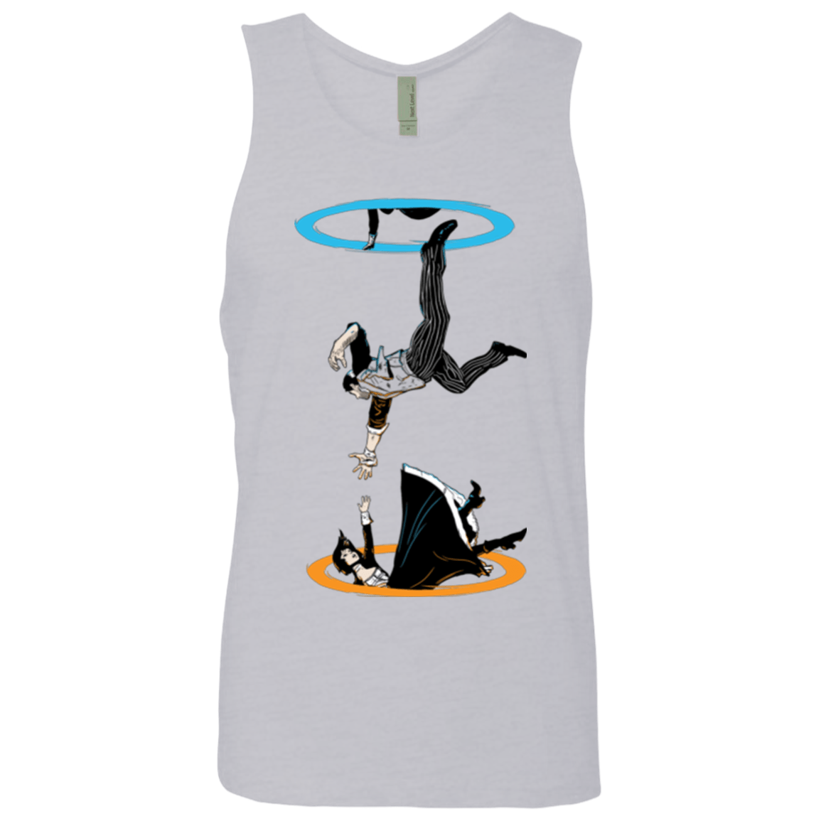 T-Shirts Heather Grey / Small Infinite Loop Men's Premium Tank Top