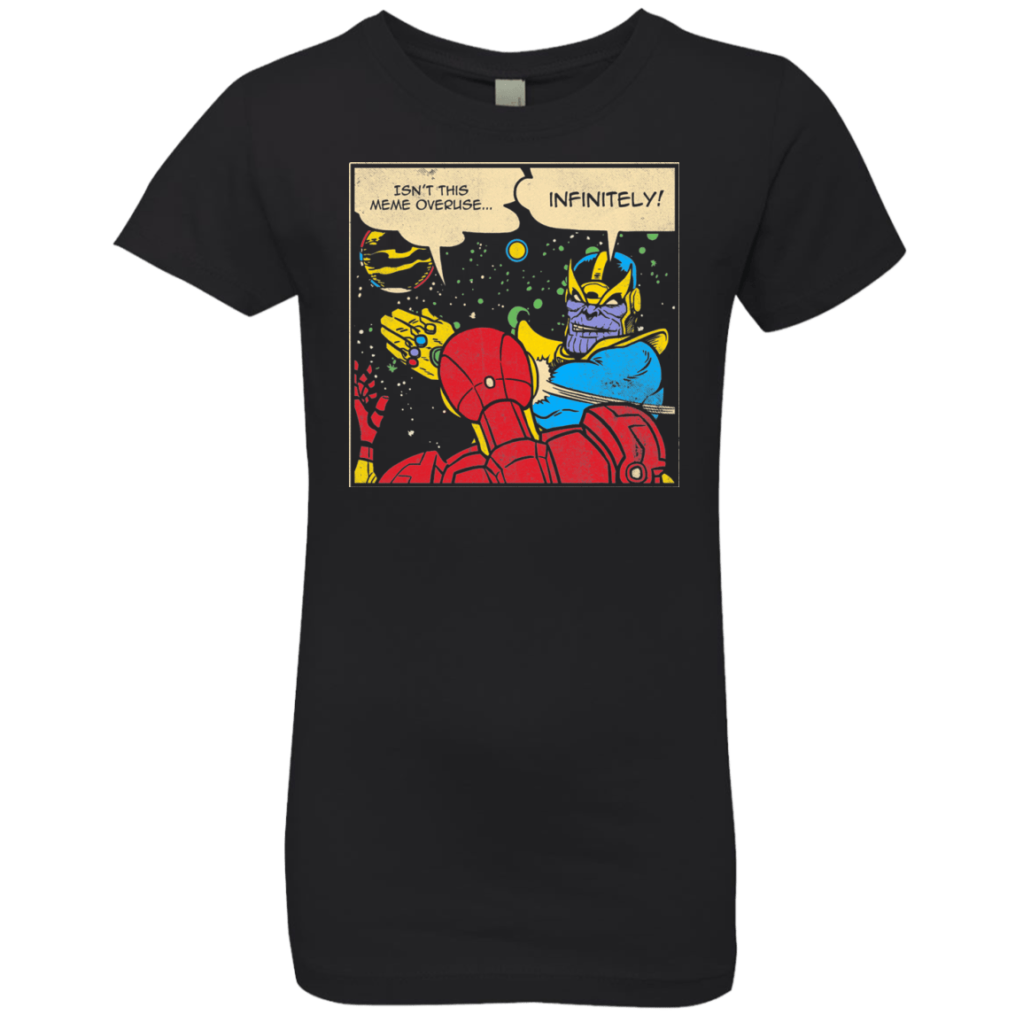 T-Shirts Black / YXS INFINITE SLAPS Girls Premium T-Shirt