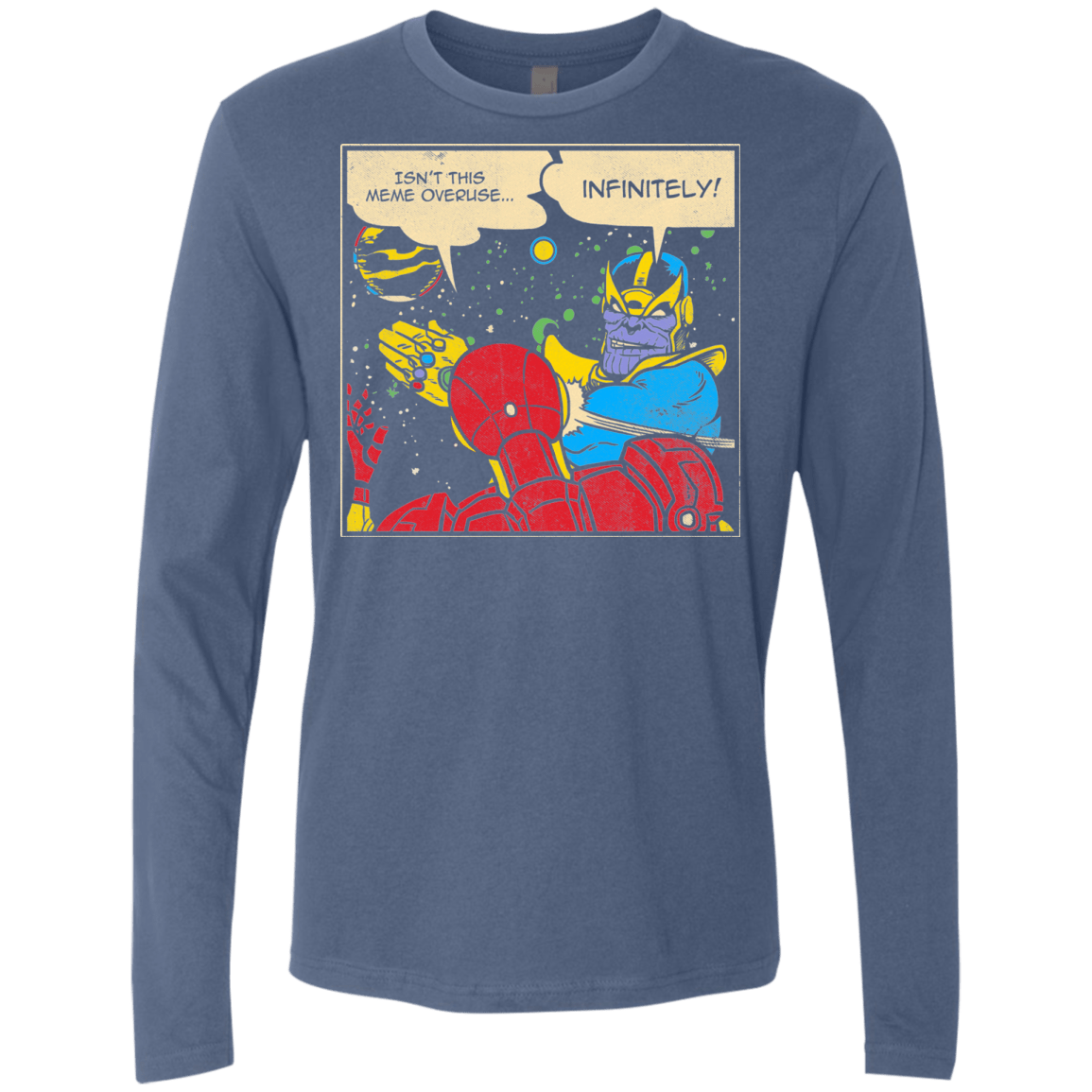 T-Shirts Indigo / S INFINITE SLAPS Men's Premium Long Sleeve
