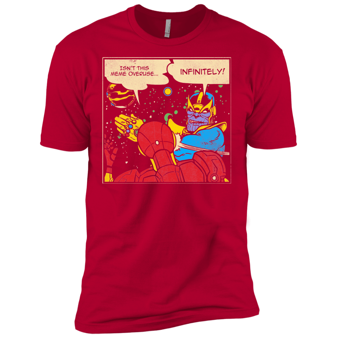 T-Shirts Red / X-Small INFINITE SLAPS Men's Premium T-Shirt
