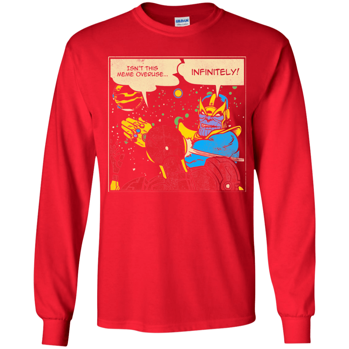T-Shirts Red / YS INFINITE SLAPS Youth Long Sleeve T-Shirt