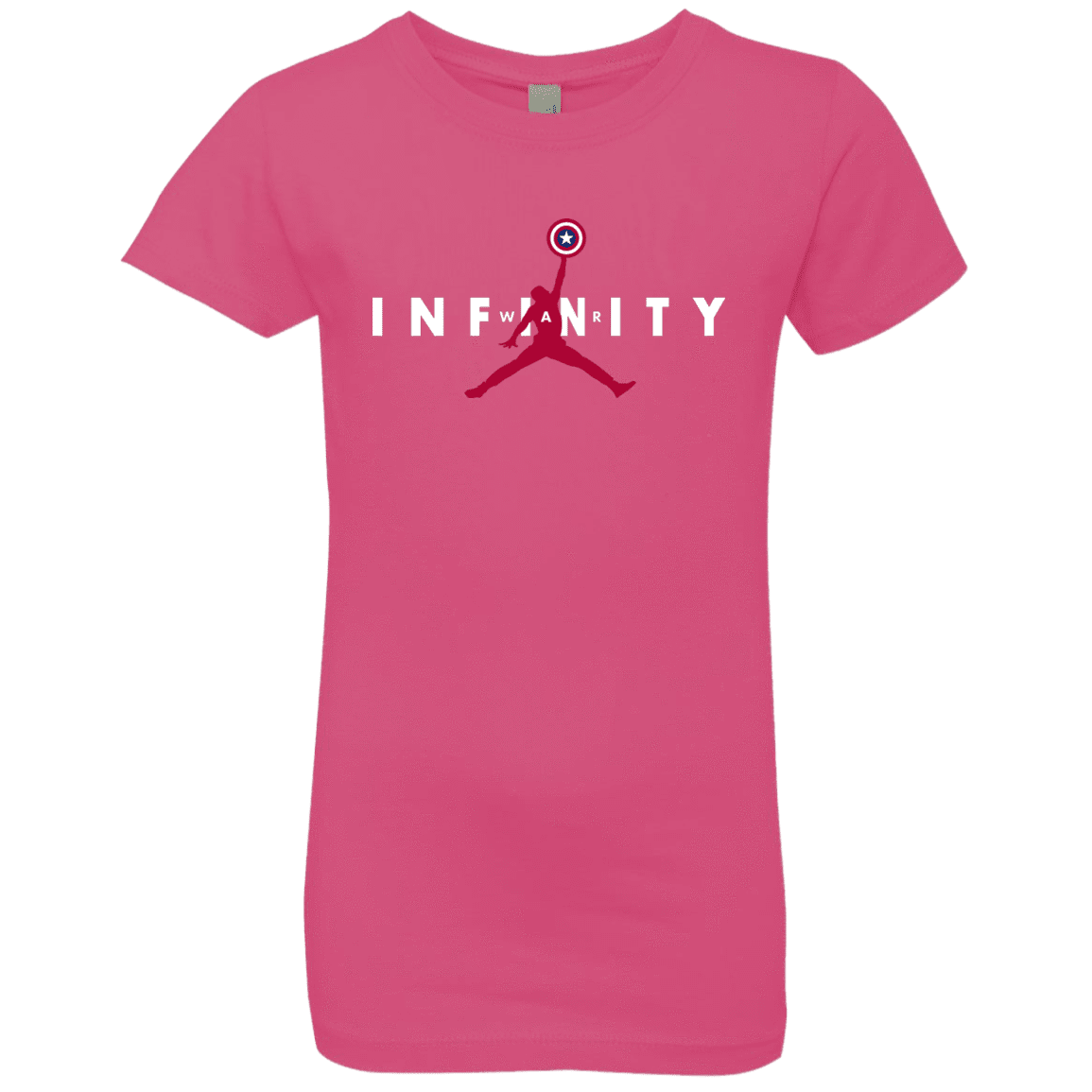 T-Shirts Hot Pink / YXS Infinity Air Girls Premium T-Shirt