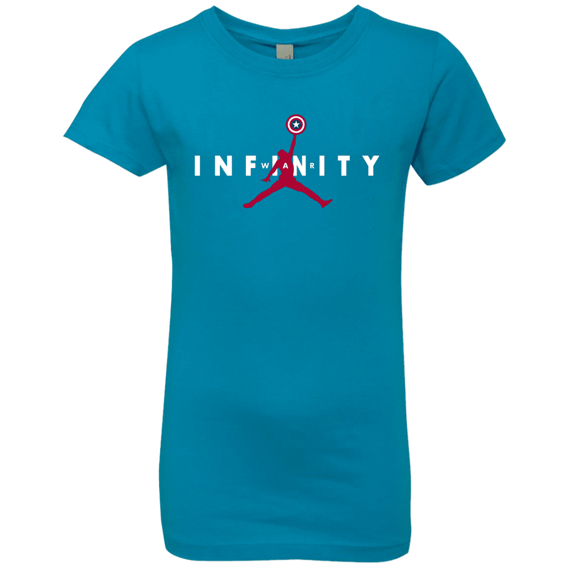 T-Shirts Turquoise / YXS Infinity Air Girls Premium T-Shirt