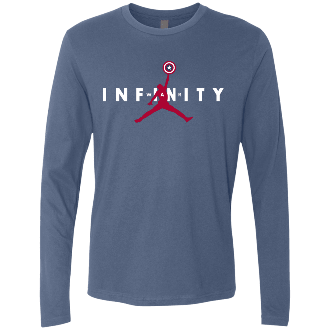 T-Shirts Indigo / S Infinity Air Men's Premium Long Sleeve