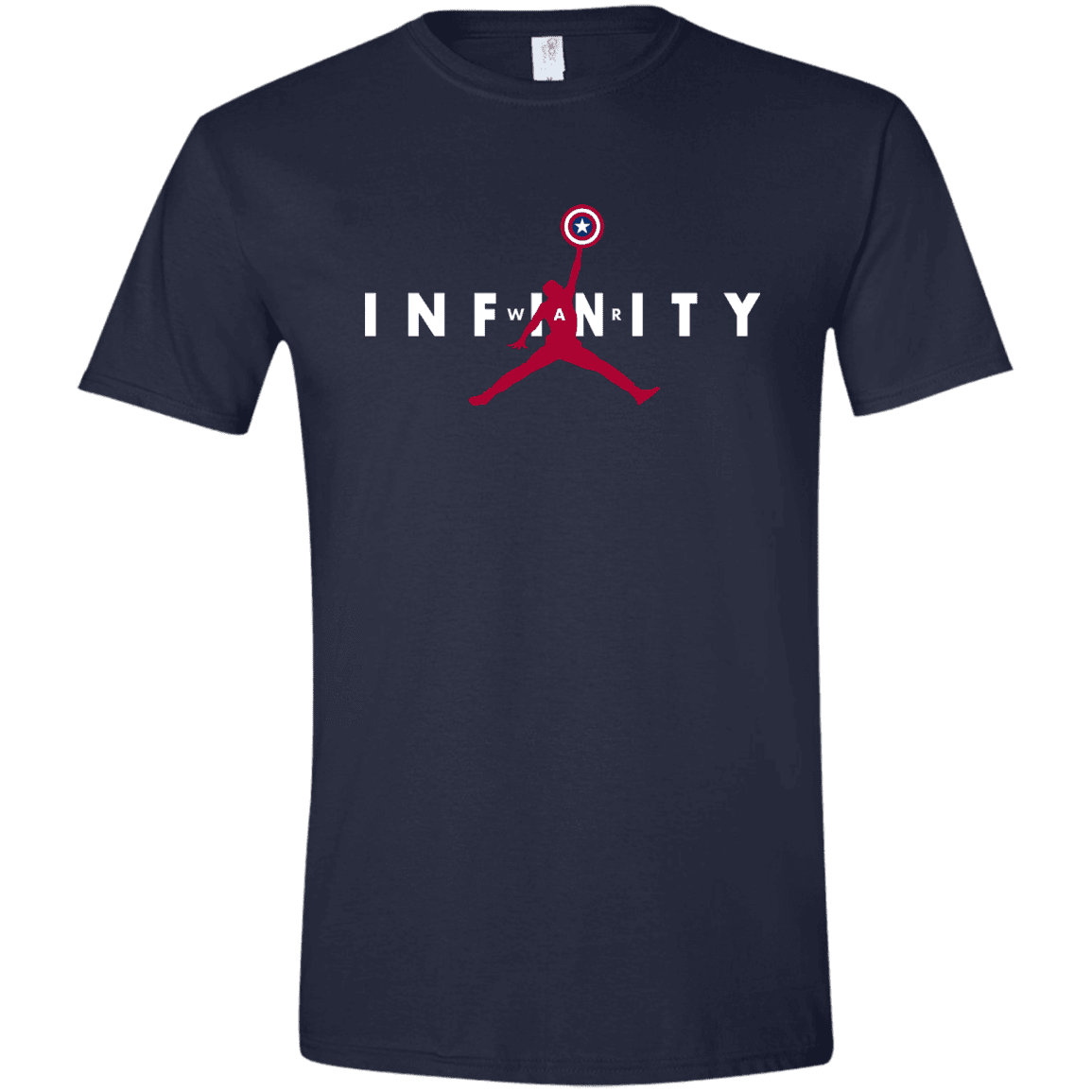 T-Shirts Navy / X-Small Infinity Air Men's Semi-Fitted Softstyle