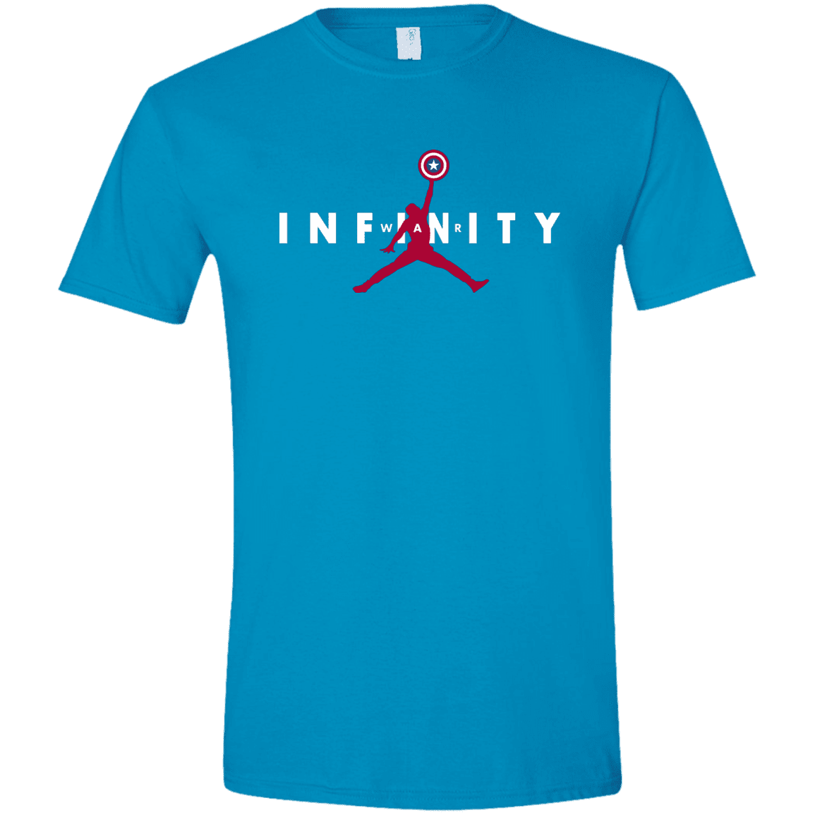 T-Shirts Sapphire / S Infinity Air Men's Semi-Fitted Softstyle