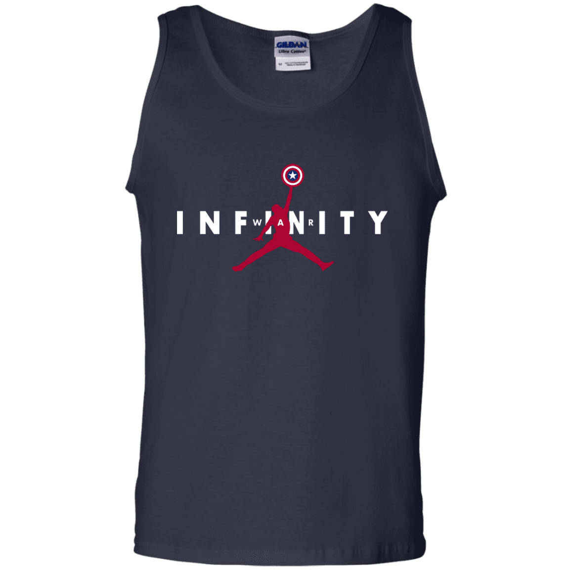 T-Shirts Navy / S Infinity Air Men's Tank Top