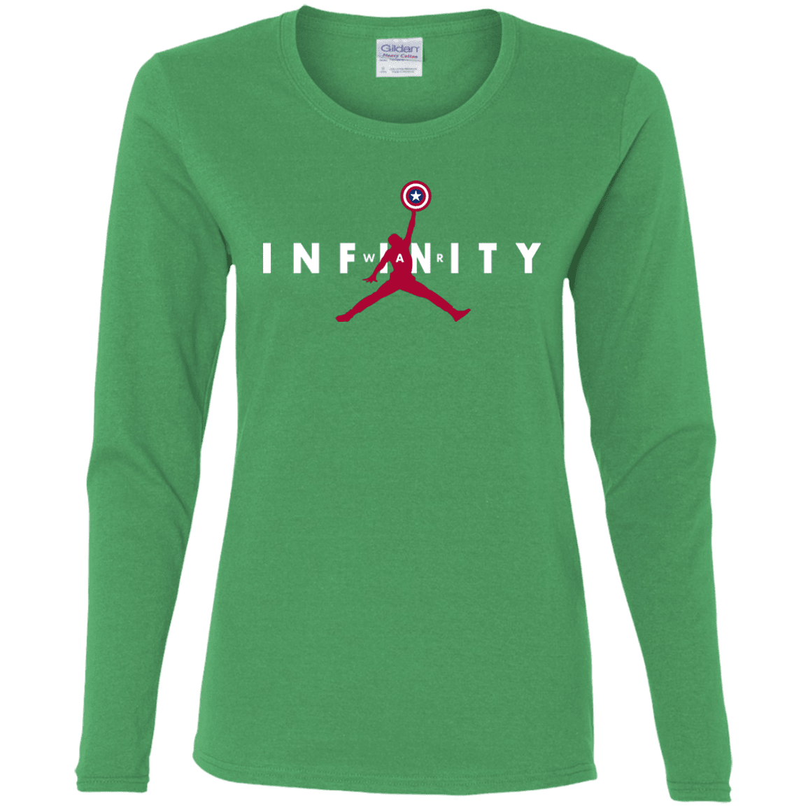 T-Shirts Irish Green / S Infinity Air Women's Long Sleeve T-Shirt