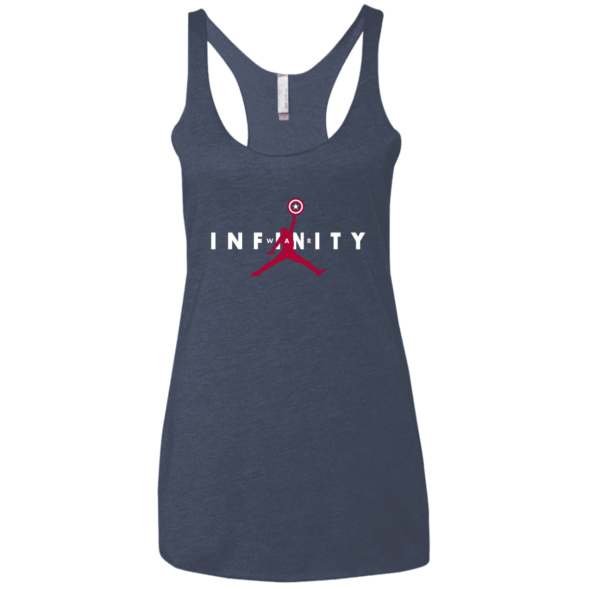 T-Shirts Vintage Navy / X-Small Infinity Air Women's Triblend Racerback Tank