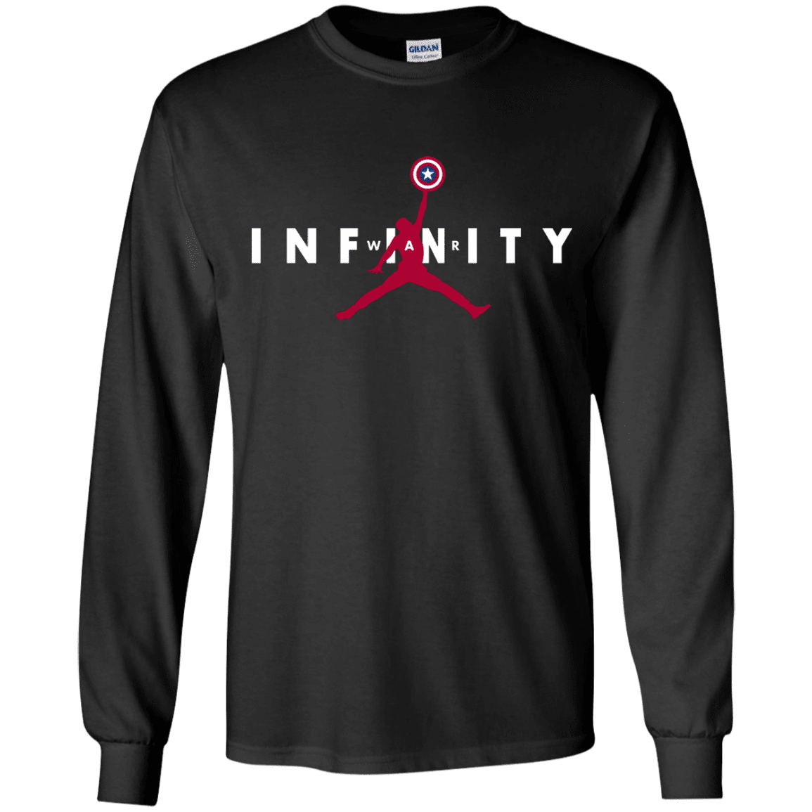 T-Shirts Black / YS Infinity Air Youth Long Sleeve T-Shirt