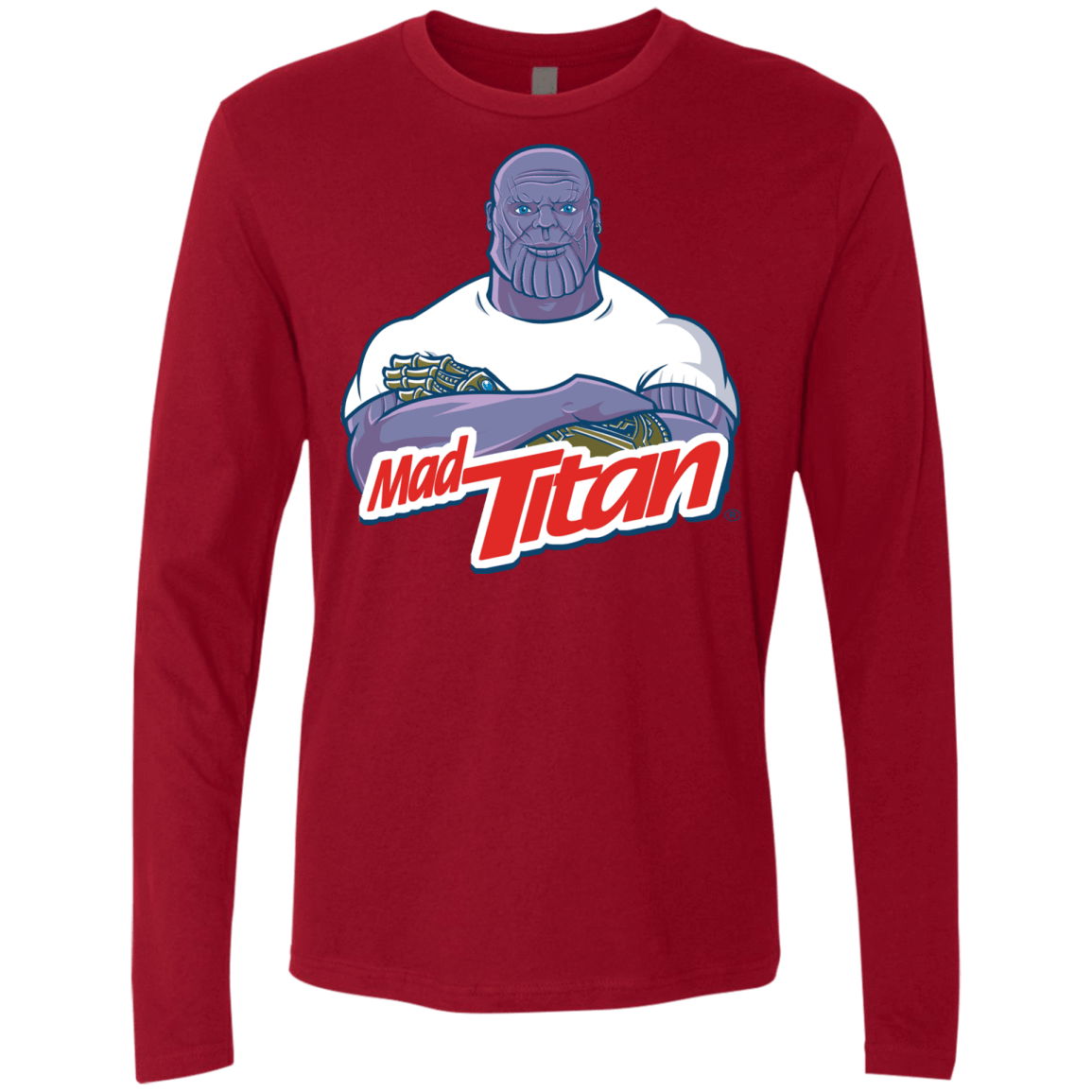 T-Shirts Cardinal / S INFINITY CLEANER Men's Premium Long Sleeve